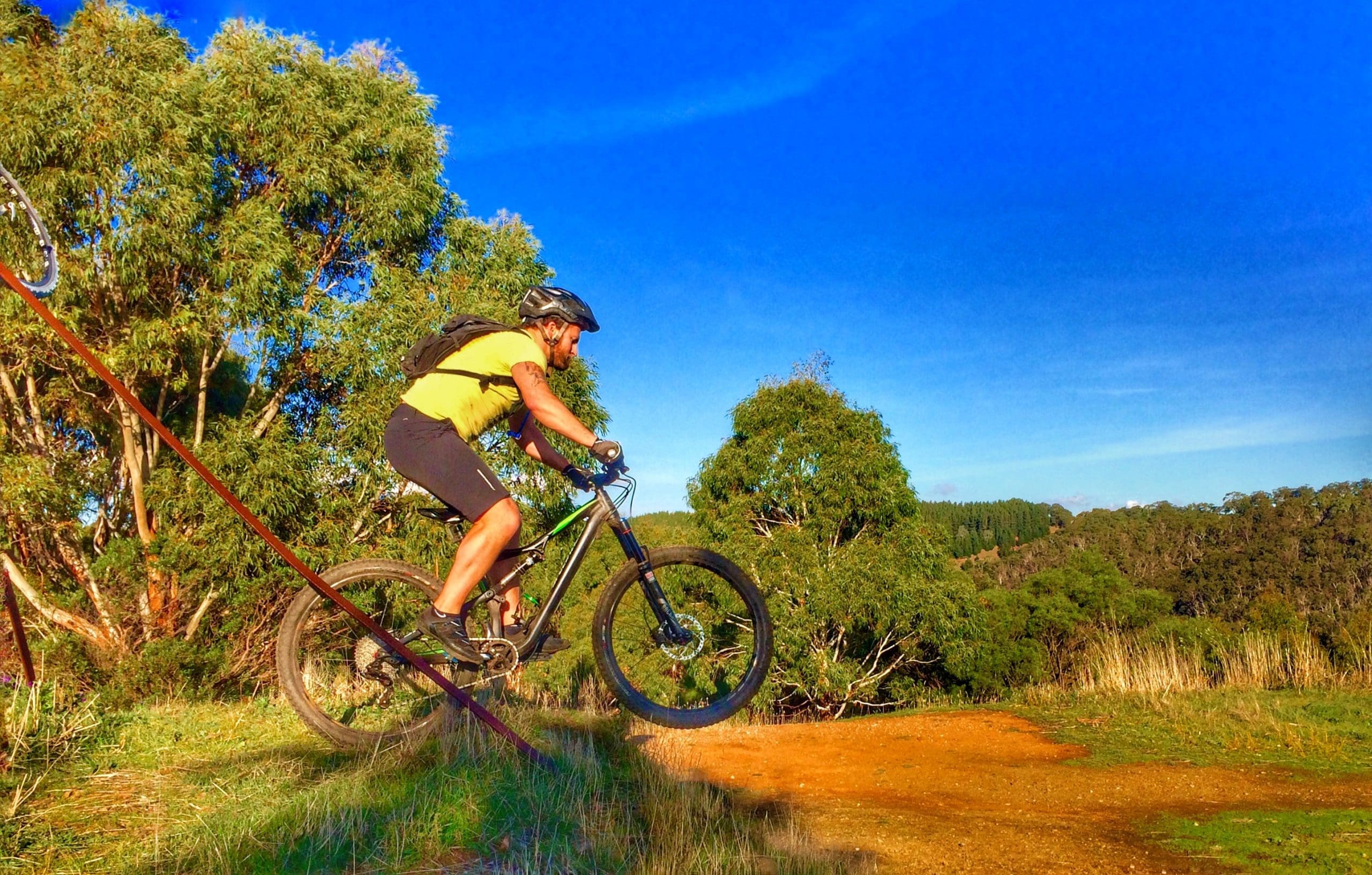 mountain biking